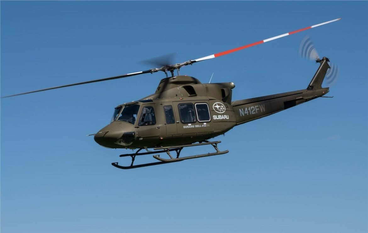 Bell Signs Fleet Purchase Agreement for 12 SUBARU Bell 412EPX Aircraft to the Tunisian AF